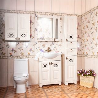 Шкаф навесной Бриклаер Кантри 4627125413629 20 см бежевый дуб прованс